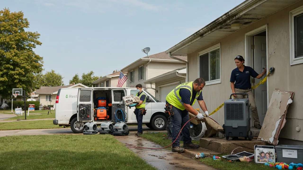 Water Damage Restoration in Arcola, IL near me